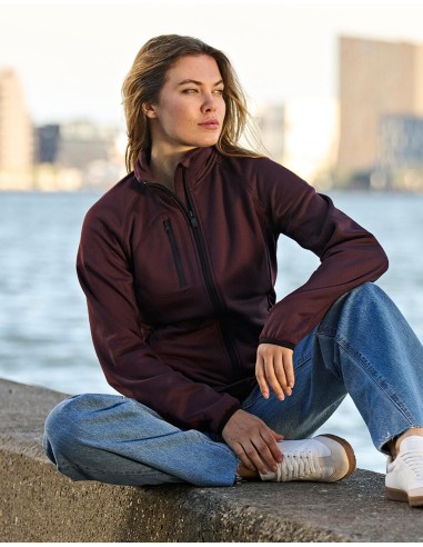 T-9101-Womens Stretch Fleece Jacket